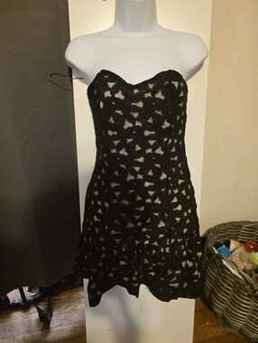 Max & Riley strapless dress size small